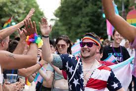 There are a number of ways you can show your support during pride month whether that involves attending parades, rallies, parties or demonstrations, showing your. Lgbt Pride Month 2021 What To Know About Its History Events Parades Abc News