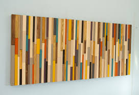These extremely unique and creative art pieces are constructed from reclaimed local barn wood that is over 80 years old as well as natural salvaged branch pieces. Mid Century Wall Art Reclaimed Wood Art Sculpture Painted Wood Pieces 2017 Colour Trends Art Glamour