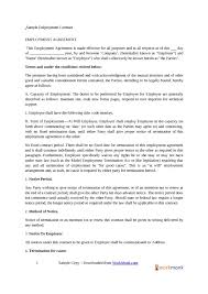 Typically, an exit status of 0 indicates that it ran successfully. Calameo Sample Employment Contract