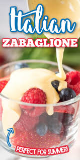 Luckily, there's a far less extreme way of dealing with the infamous dog days of summer.. You Are Going To Love This Easy Authentic Italian Zabaglione Recipe Cool And Creamy Cus Zabaglione Recipe Authentic Italian Desserts Italian Zabaglione Recipe