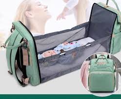 3 In 1 On The Go Diaper Backpack W Built In Changing Station And Bassinet In 2020 Mommy Bag Diaper Bag Backpack Mom Bags