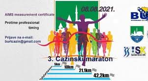 — marathon (42 км 195 м). Cazinski Maraton Home Facebook