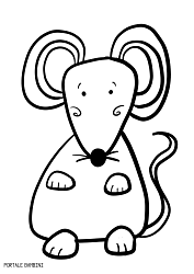 Topolini Da Colorare Mouse Coloring Coloringpages Coloringinspiration Topolino Disegni A Mano Colori