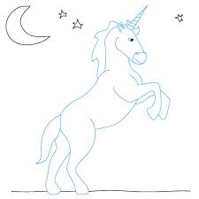 So zeichnest du ein einhorn einhorn zeichnen zeichnen lernen fur kinder einhorn malen. Einhorn Zeichnen Lernen Schritt Fur Schritt Tutorial Zeichnen Leicht Gemacht