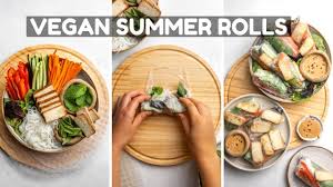 Soak one sheet of rice paper and place the sheet on a cloth or dry surface. How To Make Vegan Summer Rolls W Easy Steps