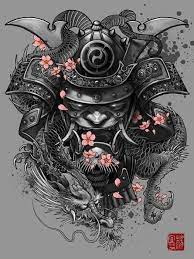 According to the wikipedia, the traditional japanese tattoo is called irezumi which signifies the inserting of ink to the skin where it is the japanese traditional way of tattooing. Dragon Samurai Art Print By Elvin Tattoo On Artsider Get The Poster For 22 50 Http Www Art Samurai Tattoo Design Japanese Tattoo Designs Samurai Tattoo