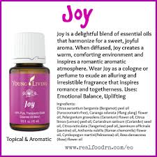 Joy Essential Oil Real Food Rn Joy Essential Oil Essential Oil Recipes Living Essentials Oils