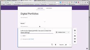 Analyse your results in google forms. How To Create A Google Form Youtube