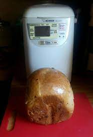 Program the machine for basic white bread, and press start. Cinnamon Raisin Bread From My Zojirushi Mini Bread Machine Raisin Bread Bread Machine Recipes