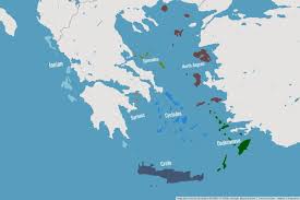 A Map Of The Greek Islands Travel Maps The Island Voyager