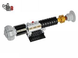 Star Wars Obi Wan Kenobi S Lightsaber From Revenge Of The Sith Made Using Lego Parts Includes 236 Genuine New Lego Pieces Star Wars Obi Wan Lego Star Wars Lego
