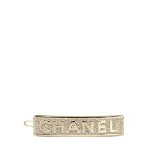 CHANEL CC CC Mark hair accessory 98P Barrette Silver