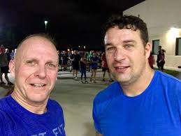 Lt. Louis Comenale III (right) and Lt. Dana Paduano attending Leadership  Training at Echelon Front's ROLL CALL 001 seminar, in Dallas TX. Our  firefighters constantly training to make themselves ready for whatever