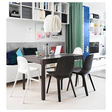 In many instances, it is unrealistic for one to have a fully fledged dining table with chairs especially if the house is not all that big. Ekedalen Extendable Table Dark Brown 120 180x80 Cm Ikea