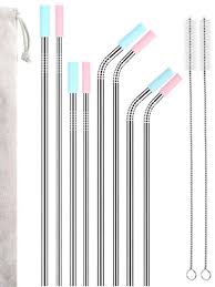 The best reusable straws these stainless steel straws have a durable metal base topped with an extendable silicone tip that's comfortable (and safe) to drink from, and they come with a case and a. The Best Eco Friendly Straws You Ll Actually Use Reusable Straw Stainless Steel Straws Metal Straws