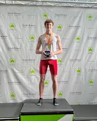 This past Saturday, senior Drew Madden traveled to Staten Island to compete  in the pentathlon (long jump, high jump, shot put, 60 meter hurdles and  1000 meter run) at the Ocean Breeze