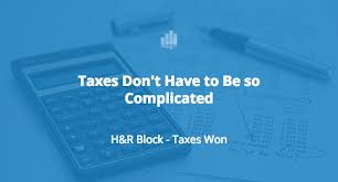 Another person (who made very good answer) mentioned the loan against the refund thing as a marketing tool to get you to come into their place and get your taxes done. H R Block Review H R Block Makes Filing Your Tax Return Easy