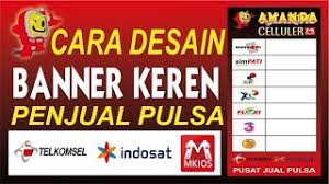 Format vector spanduk counter pulsa versi corel draw, dapat dibuka menggunakan aplikasi coreldraw 11 keatas. Penjual Pulsa Wajib Tahu Cara Desain Banner Spanduk Harga Pulsa Youtube