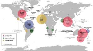 The Penal Colonies Of Europe Map Illustrates The Number Penal Colony Europe Map Map