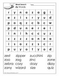 Many foods that begin with the letter z come from outside the united state. Words Beginning With Z Wordsearch Worksheets