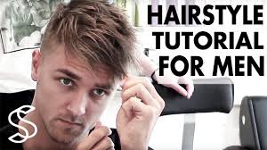 This is a look that is making a come back in men's grooming. Undercut Texture Hairstyle Men S Fringe Hair Tutorial Youtube