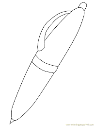 There are actually five different types of pens in this set that include standard colors, pastel colors, neon colors, metallic colors, and glitter. Pen Coloring Page For Kids Free Back To School Printable Coloring Pages Online For Kids Coloringpages101 Com Coloring Pages For Kids