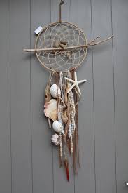 Attrape Reves Dreamcatcher Mobile Avec Bois Flotte Perles Coquillages Etoile De Mer Artisanat De Capteur De Reve Attrape Reve Geant Capteurs De Reves