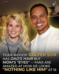 Charlie Woods' resemblance to his BLONDE MOM is truly uncanny! 😲 10 PHOTOS  of the young golfer. ⬇️