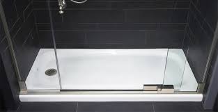 Cast Iron Shower Bases Care Cleaning Kitchen Resources Kitchen Shower Basin Washroom Showers Shower Stall Enclosures