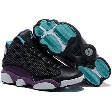 Jordan Retro 13 Black And Blue Top Mens Air Jordan 13 Retro Shoes Black Purple Green Taj13 008 Via Polyvore Air Jordans Jordan 13 Jordan 13 Shoes