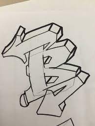 How To Draw Graffiti Letters - Letter B In Wildstyle Graffiti Style |  Facebook