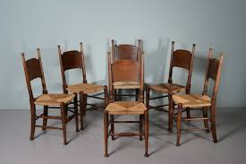 Thick, premium padding on back and deep seat. Set Of Six Antique Dining Chairs By William Birch 314648 Sellingantiques Co Uk