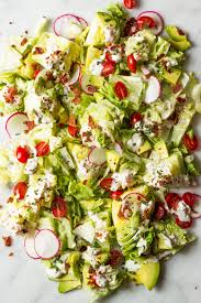 Mash all the ingredients together, except iceberg lettuce. Chopped Wedge Salad With Buttermilk Feta Dressing Little Broken