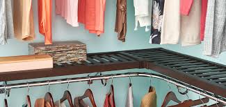 Hi we just bought a new home and don't like the organization in our master closet. Pre Finished Shelf Rod Closet System Closetmaid Pro