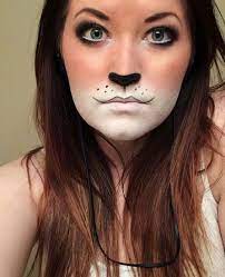 Simple Easy Fox Makeup Girl Halloween Makeup Fox Makeup Halloween Fox Halloween
