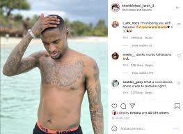 Taking to instagram earlier this evening, the orlando pirates player posted a video of his beke le beke driving him around with the text driver for. Pics Natasha Thahane And Soccer Star Thembinkosi Lorch Spark Dating Rumours Eminetra South Africa