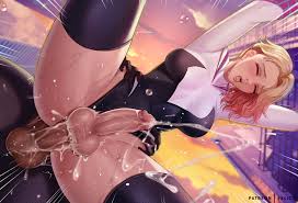 Gwen Stacy Futa naked exhibitionism