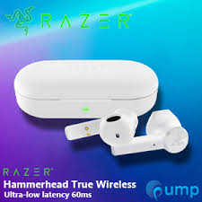 Hammerhead true wireless pro is razer's answer to airpods pro. à¸‚à¸²à¸¢ Razer Hammerhead True Wireless Earbuds Mercury White à¸£à¸²à¸„à¸² 3 690 00 à¸šà¸²à¸—