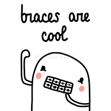 Vanilla extract, marshmallow fluff, almond extract, cream of tartar and 4 more. Braces Are Cool Hand Drawn Marshmallow Banner Illustration With Lettering For Dental Orthodontic Treatment Process Stock Vector Illustration Of Feelings Cute 132913067
