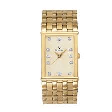 Shop discounted mens and womens watch online at reasonable price with free shipping. Bulova Mens Diamond Accented Dress Watch With Champagne Dial And Goldtone Link Band