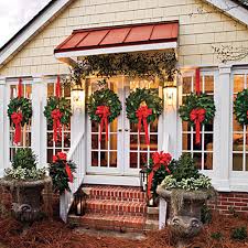 Shop for outdoor christmas wreaths for windows at bed bath. Outdoor Window Christmas Decorations Novocom Top