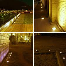 Us 32 56 30 Off 10 20pcs 6w Ip67 Outdoor Waterproof Round Led Step Lights Led Underground Light Dc12v Led Deck Lights Led Step Light Warm White Deck Light Le Led Step Lights Led Deck