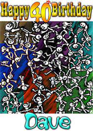 Открыть страницу «joyeux anniversaire» на facebook. Escalade Le Mur Art Personnalise Voeux Joyeux Anniversaire Cartoon Drole Carte Ebay