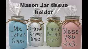 Diy Mason Jar Tissue Holder Mason Jar Crafts Mason Jars Mason Jar Diy