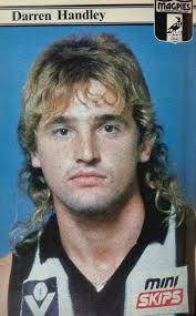 Happy 61st birthday Darren 'Chopper' Handley🎂 Born 18th of December 1963.  Former Collingwood and Fitzroy speedster Darren Handley originally played  for Dederang-Mt Beauty Football Club then moved onto Myrtleford, Handley  played one