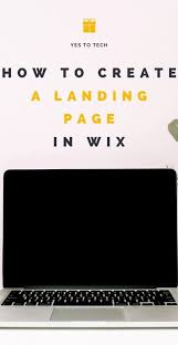 How To Create A Landing Page In Wix Landing Page Landing Page Examples Landing Page Inspiration