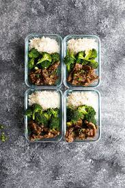 Lighter Mongolian Beef Meal Prep Recipe Ground Turkey Meal Prep Meal Prep Bowls Lunch Meal Prep
