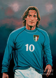19 gennaio 2021 published by : Francesco Totti 2 By Paul Meijering In 2021 Legends Football Football Pictures Sports Painting