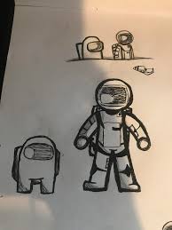 How The Characters Could Look If They Were A Bit More Realistic Hope You Like It Amongus