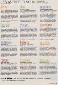 Horoscope Clases De Frances Unas Francesas